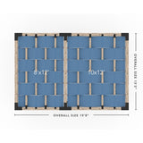 Toja Grid Double Pergola _12x18_denim