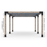 Toja Grid Double Pergola _12x20_denim