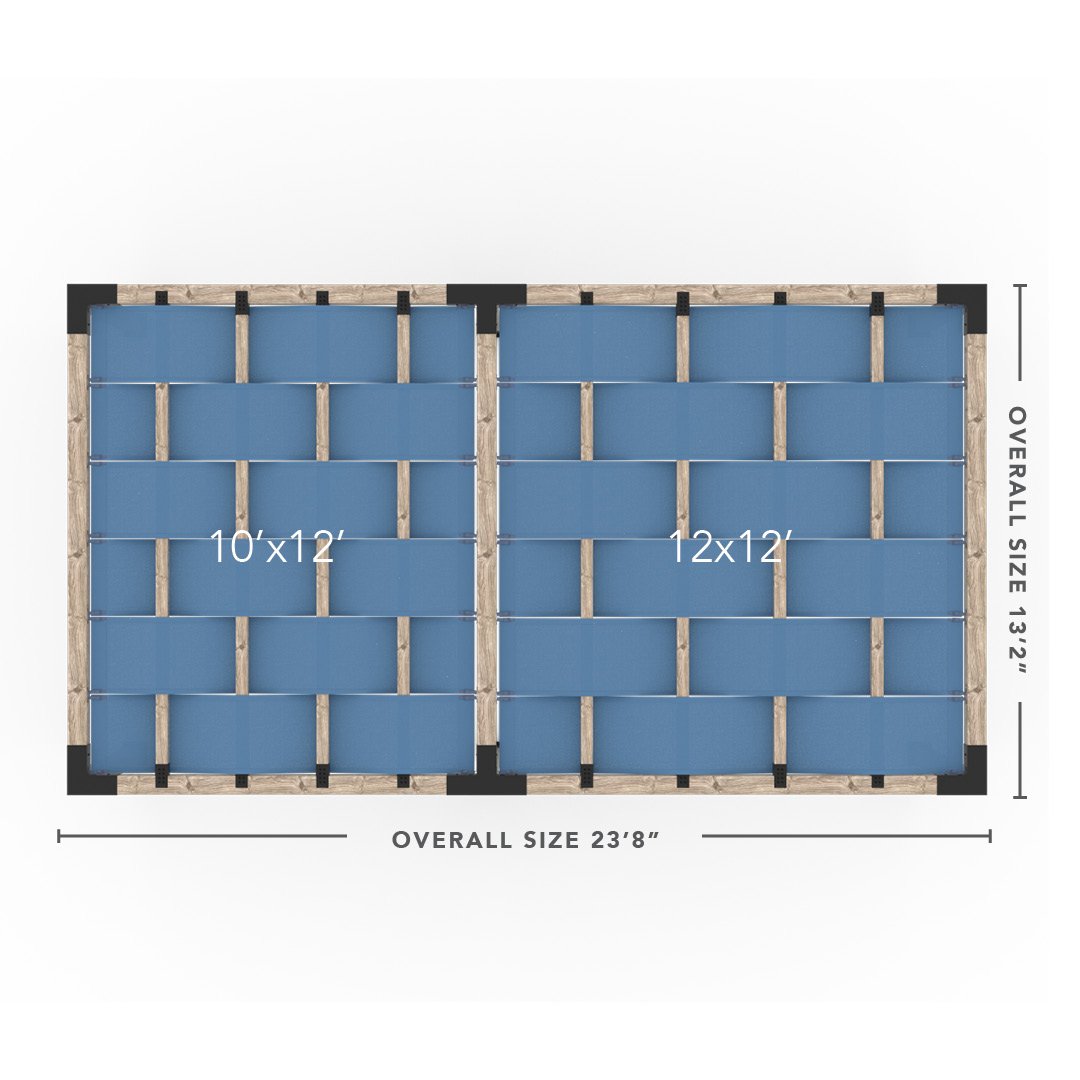 Toja Grid Double Pergola _12x22_denim