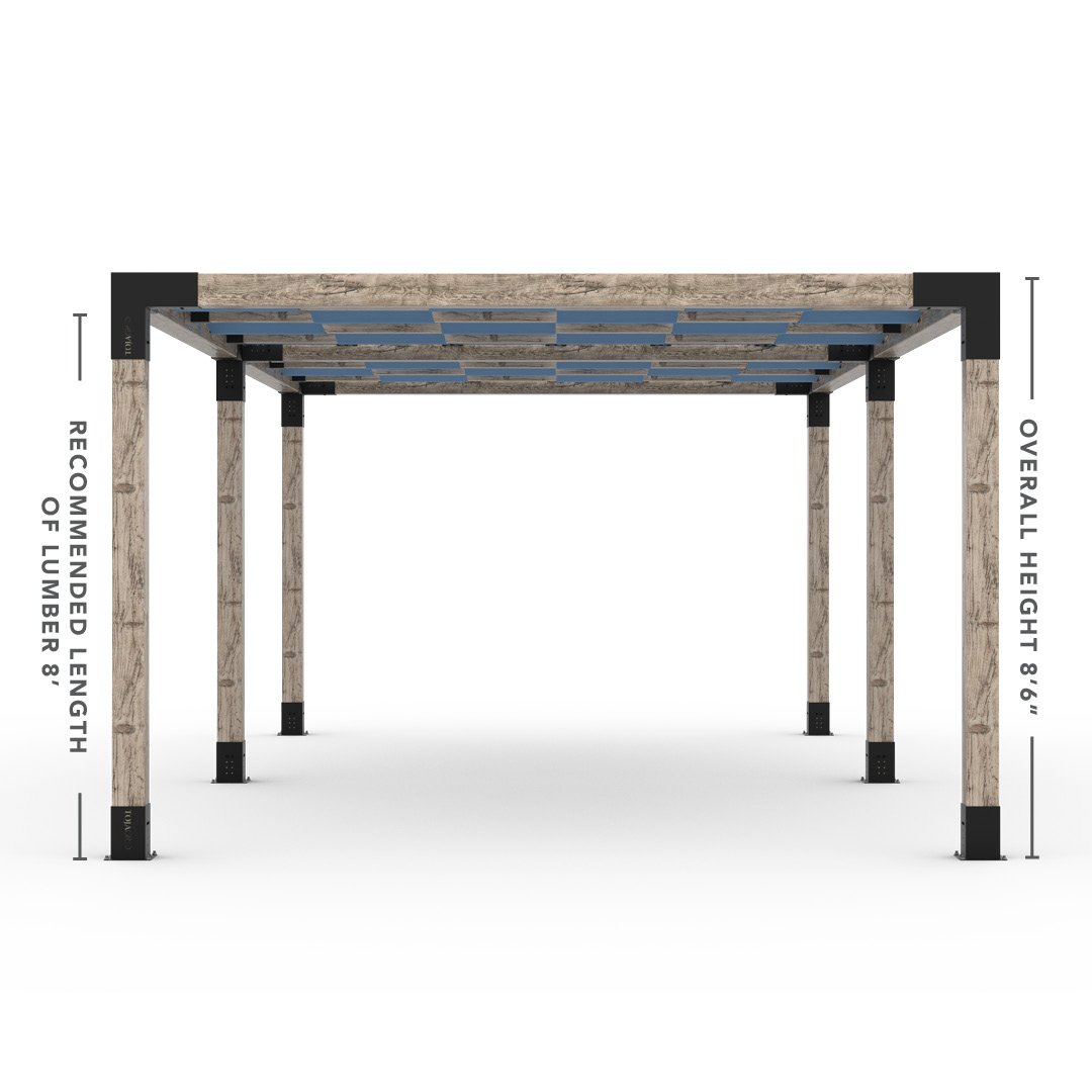 Toja Grid Double Pergola _12x24_denim