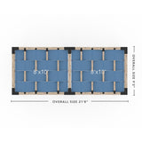 Toja Grid Double Pergola _8x20_denim