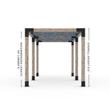 Toja Grid Double Pergola _8x20_denim