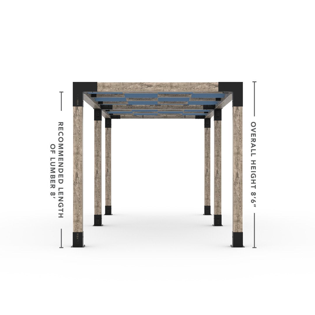 Toja Grid Double Pergola _8x22_denim