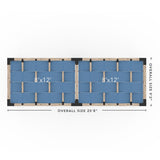 Toja Grid Double Pergola _8x24_denim