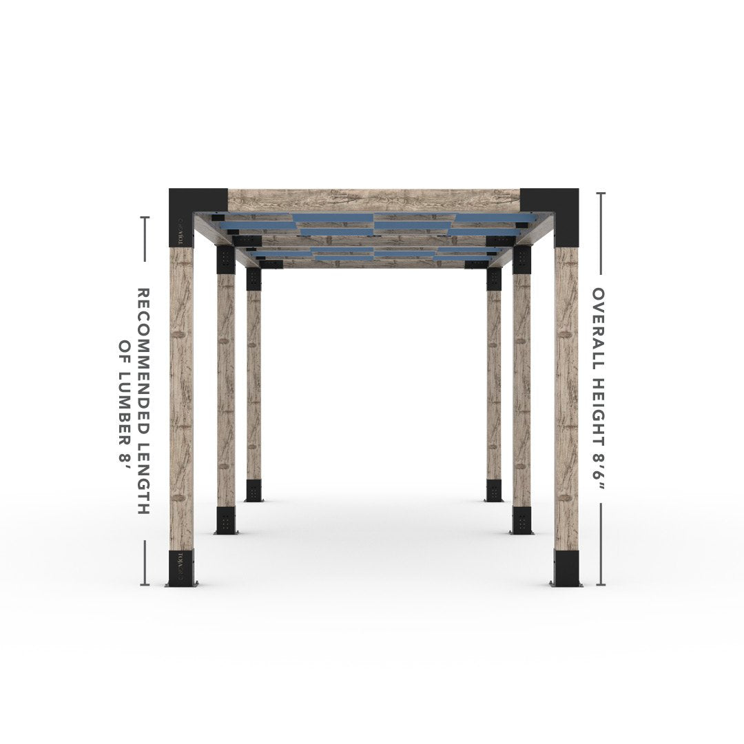 Toja Grid Double Pergola _8x24_denim