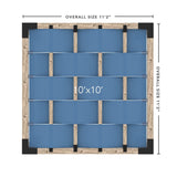 Toja Grid Double Pergola _10x10_denim