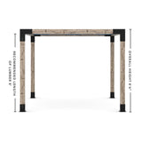 Toja Grid Double Pergola _10x12_denim