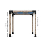 Toja Grid Double Pergola _8x8_denim