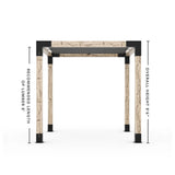 Pergola Kit with SHADE SAIL