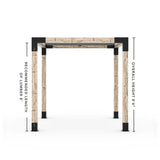 Pergola Kit with SHADE SAIL