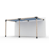 Toja Grid Double Pergola _8x16_denim