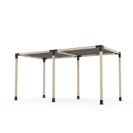 Toja Grid Double Pergola _8x16_graphite