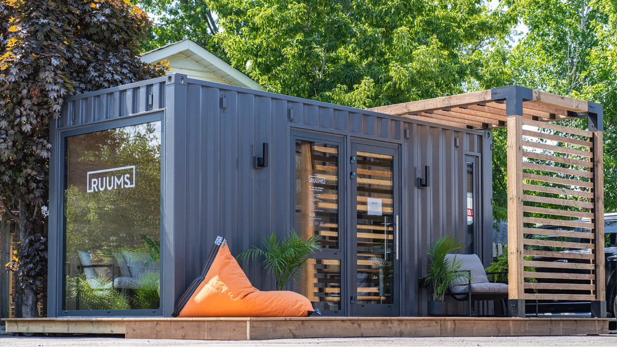 RUUMS - 20' HIGH CUBE BACKYARD STUDIO | Toja Patio – Toja Canada