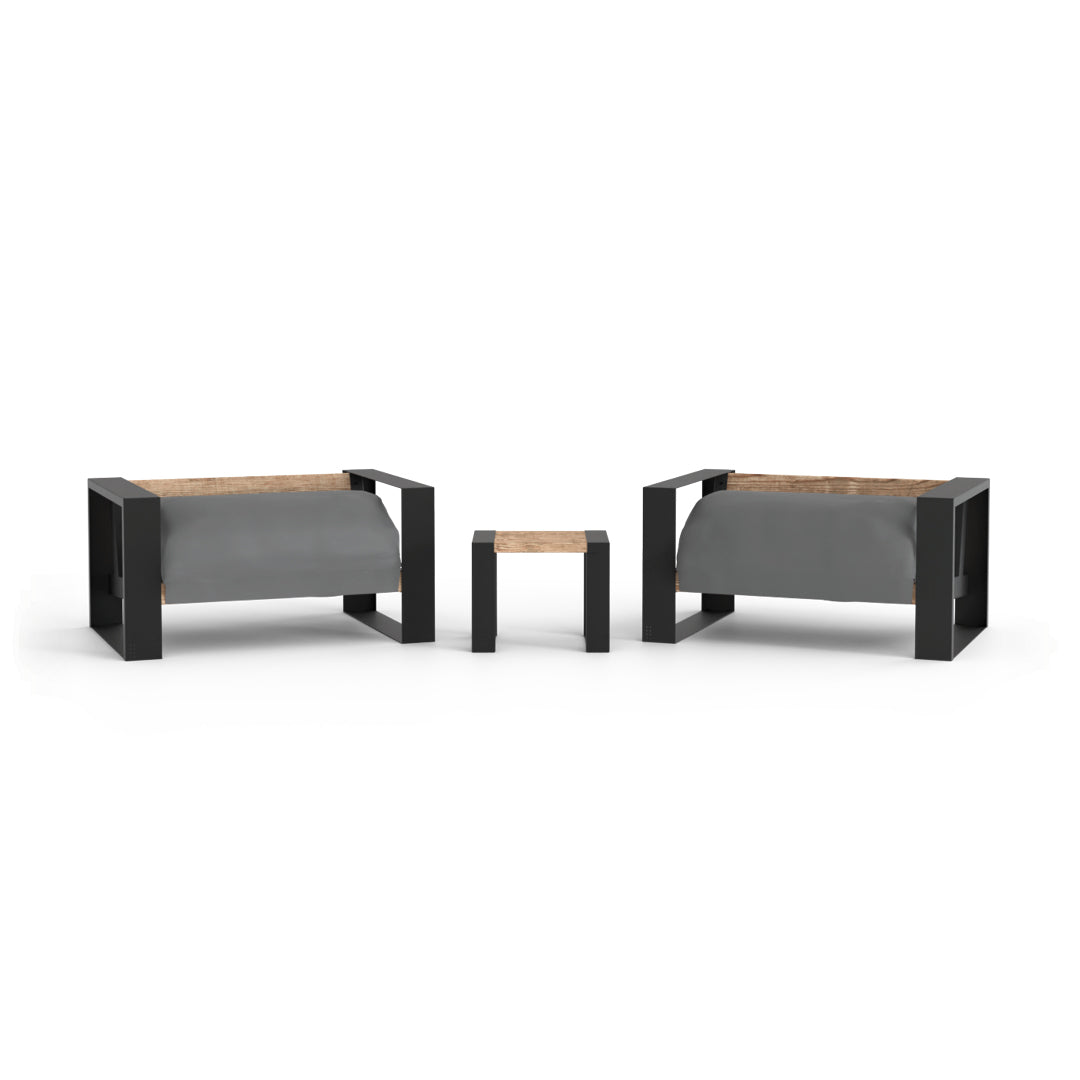 Modern Muskoka 3 Piece Chair Set