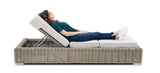 Single Lounger with adjustment