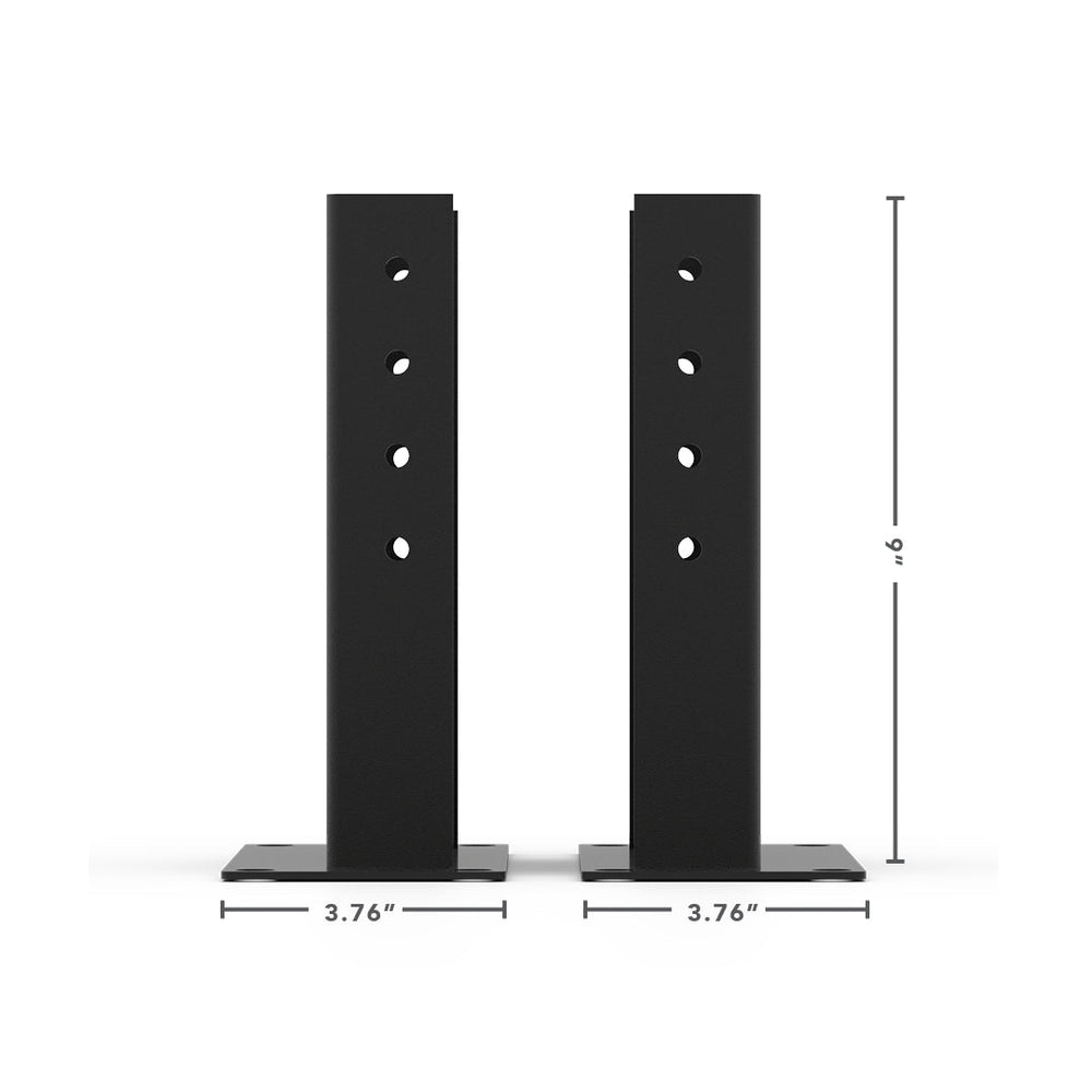 Toja Post Risers Fence System Post Base | Toja Grid – Toja Canada