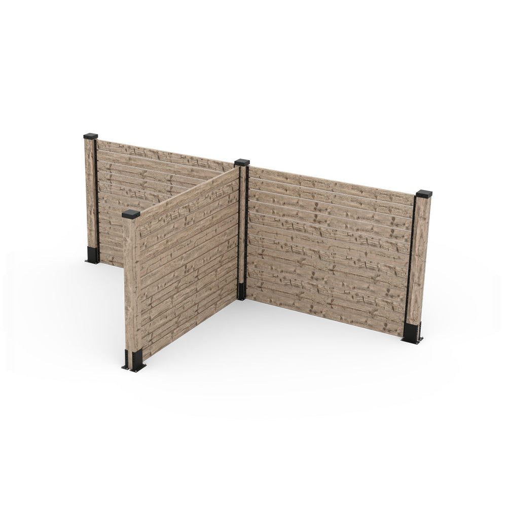 Toja Post Risers Fence System T Post Base Kit | Toja Grid – Toja Canada
