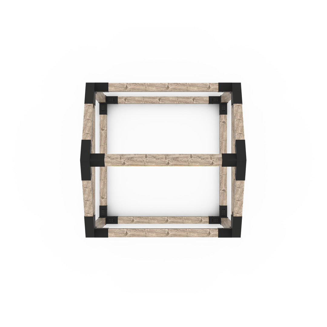 Kit pergola simple GRID 30 avec base