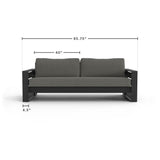 La chaise longue basse FYRST