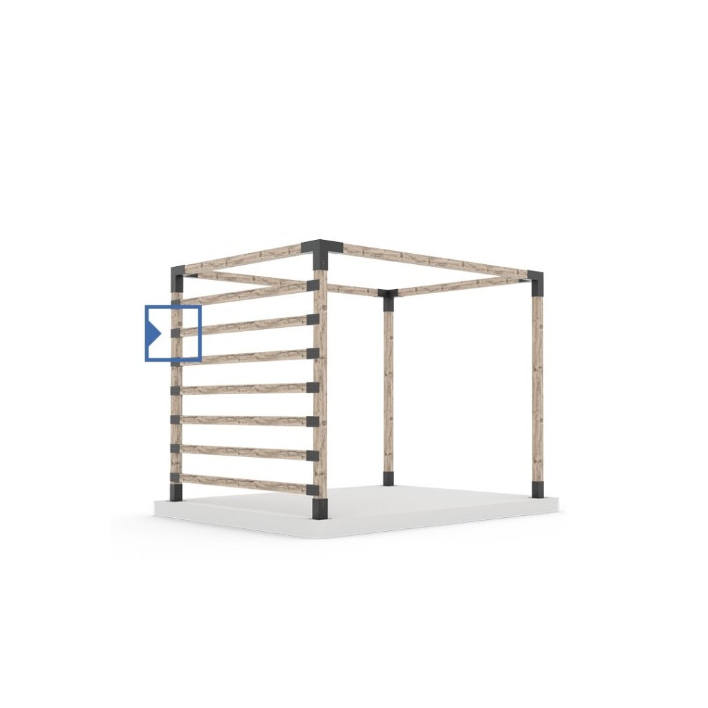 Soporte lateral para pérgola KNECT