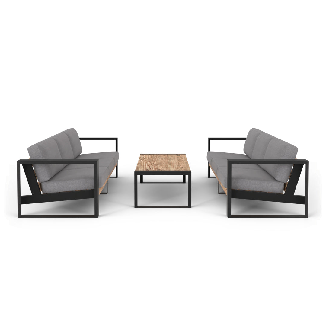 Modern Muskoka Large 3 Piece Sofa Set | Toja Grid – Toja Canada