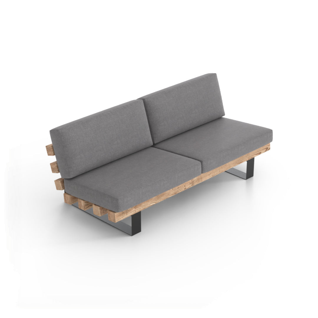 Modern Muskoka Armless Sofa Kit