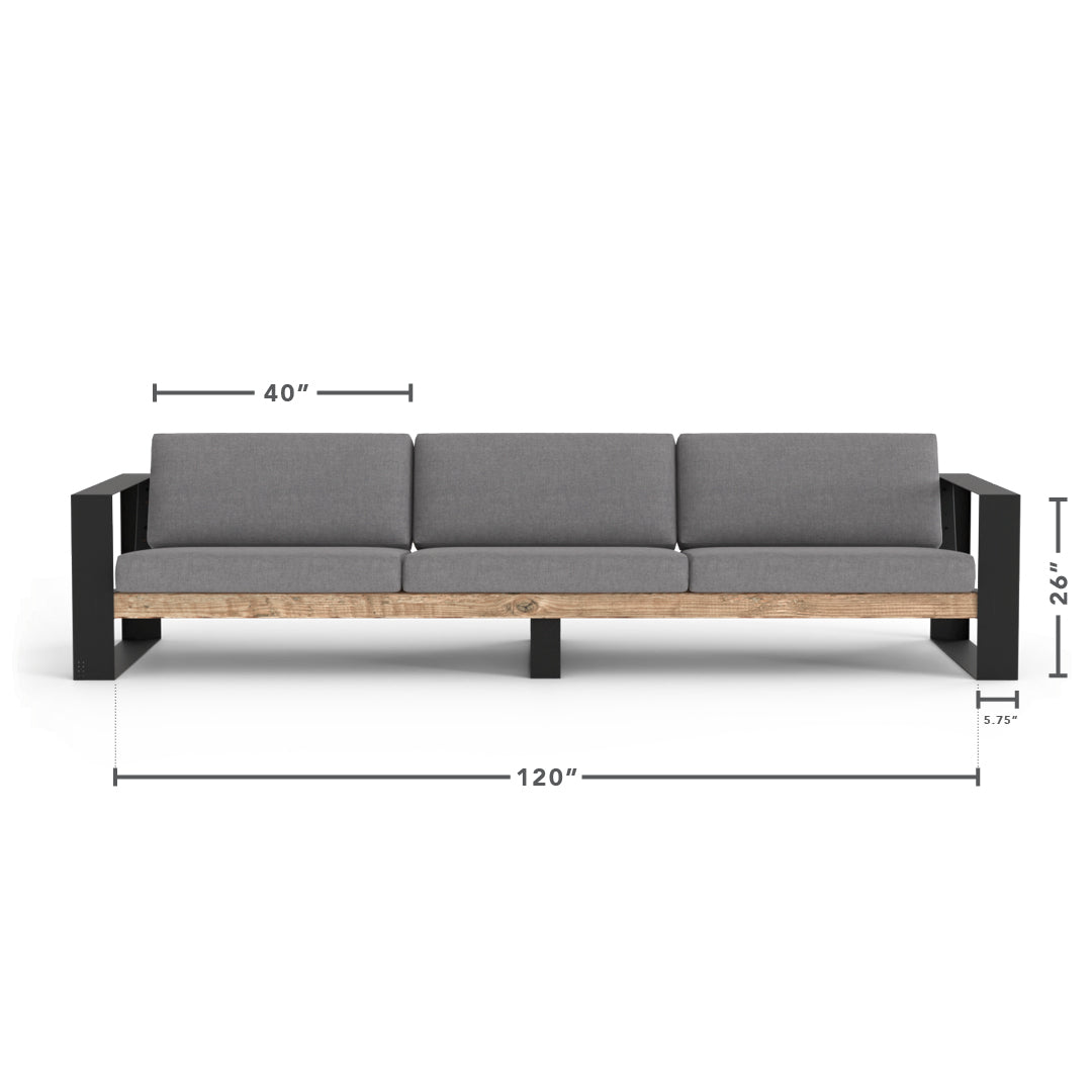 Modern Muskoka Large 3 Piece Sofa Set | Toja Grid – Toja Canada