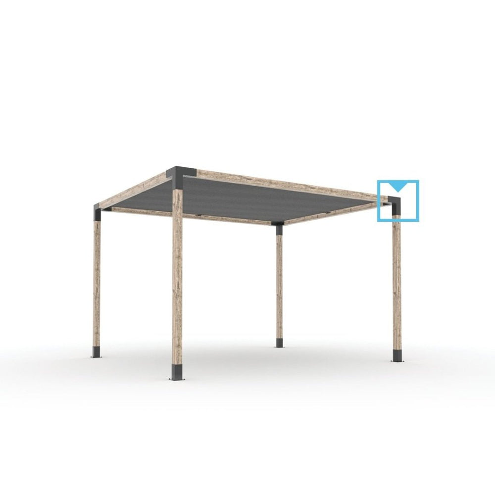 Toja Tri TRIO 3 Arm Pergola Corner Bracket | Toja Grid – Toja Canada
