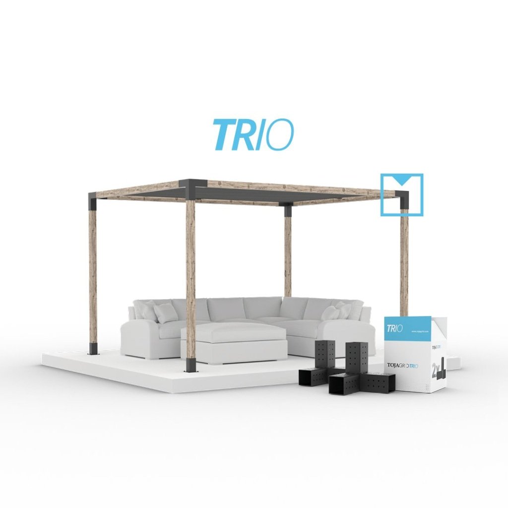 TRIO 3 Arm Pergola Corner Bracket